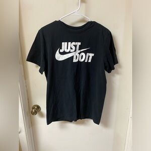 Nike Black 'Just Do It' T-Shirt (d)